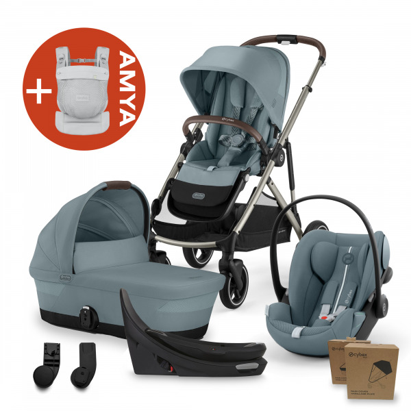 CYBEX Gold Gazelle 4in1 All Weather +AMYA - Stormy Blue